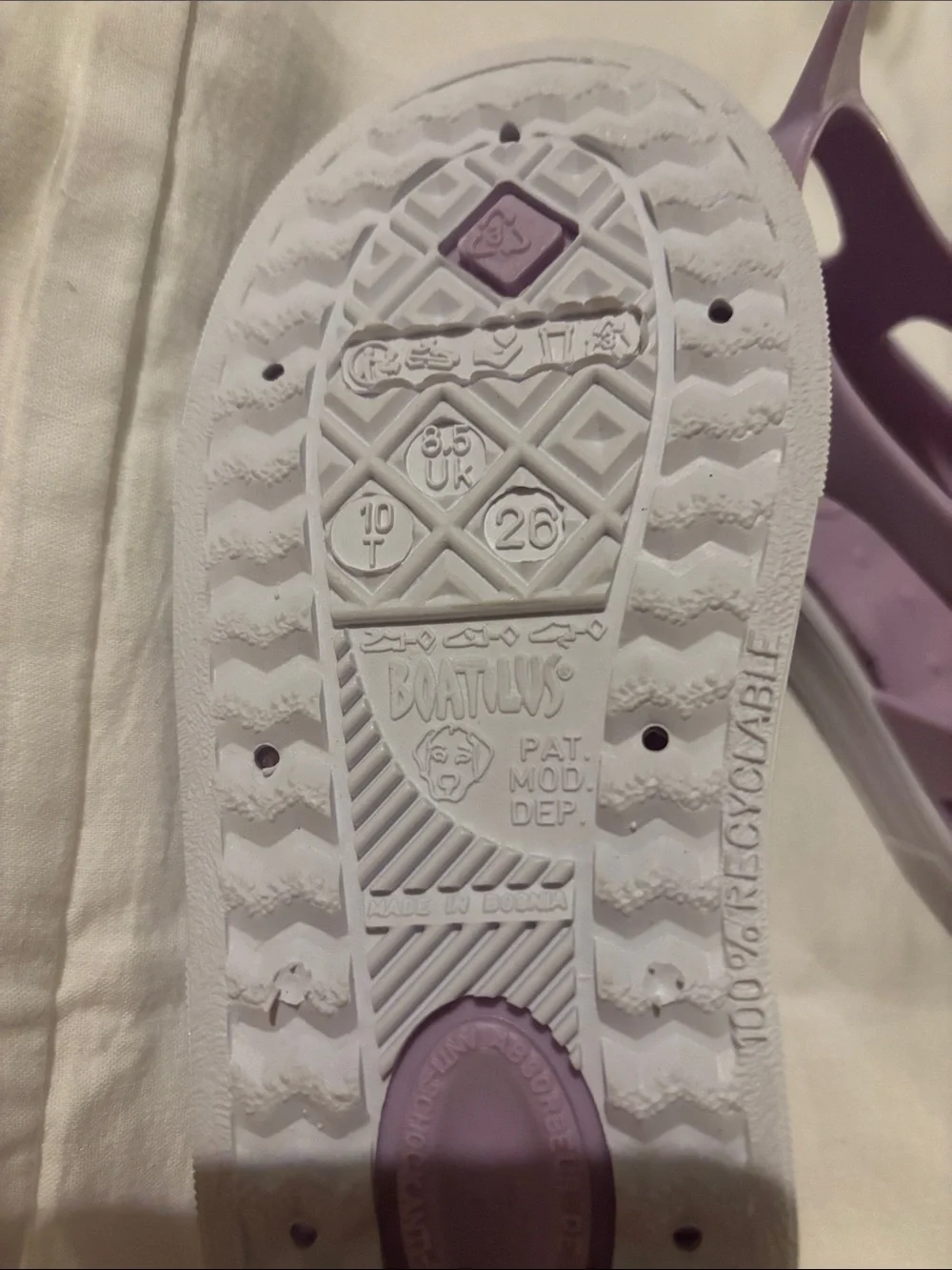 Boatilus soft lavender